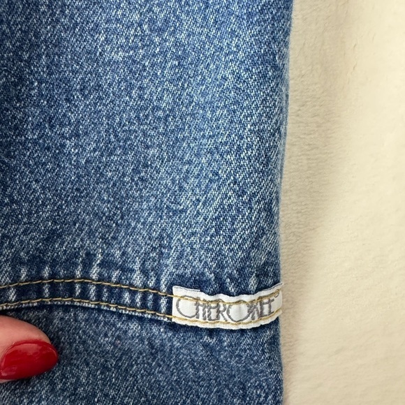 Vintage Cherokee Jeans 8 Women’s Denim Paper Tag barrel elastic 90s Mom Jeans - Picture 9 of 16